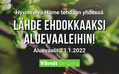 Lähde ehdolle aluevaaleihin