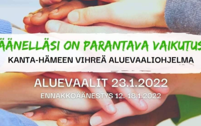 Kanta-Hämeen vihreä aluevaaliohjelma